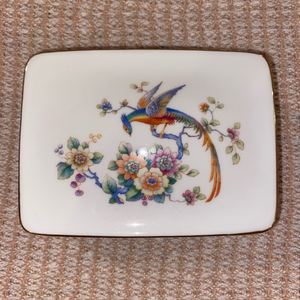 Thomas Bavaria "Bird of Paradise" pattern 1930’s Trinket Box